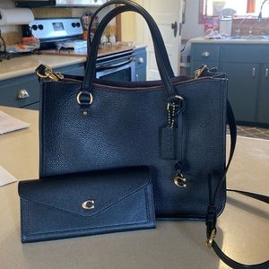 Coach Handbag and matching wallet